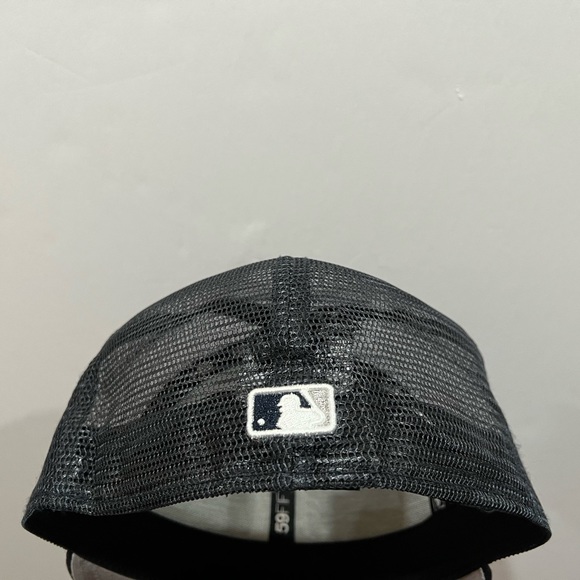 New Era, 59Fifty Mesh Fitted Hat, Detroit Tigers, Blue & White - Picture 6 of 9